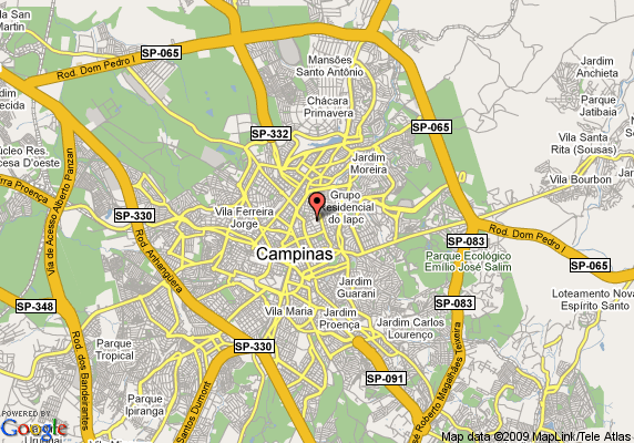map Campinas